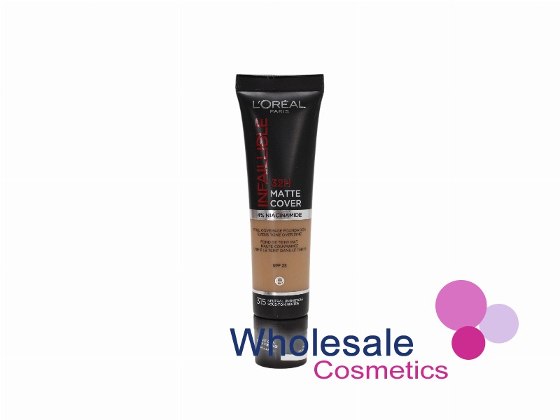6 x L'Oreal Infaillible 32H Matte Cover 30ml - 315 NATURAL UNDERTONE